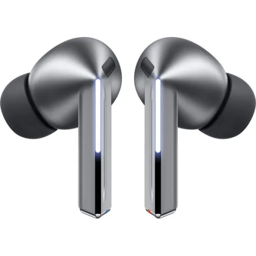 Samsung Galaxy Buds3 Pro Bluetooth Handsfree Ακουστικά με Αντοχή στον Ιδρώτα και Θήκη Φόρτισης Ασημί