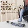 Ldnio DS-15H USB-C Docking Station με HDMI 4K PD Γκρι Ldnio DS-15H USB-C Docking Station με HDMI 4K PD Γκρι