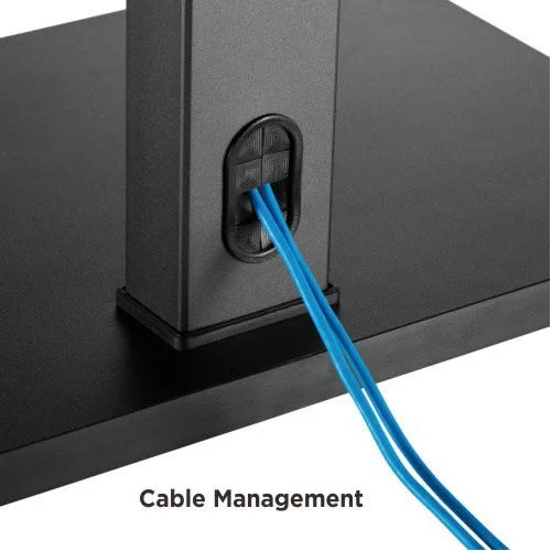 Brateck FS32-46 Βάση Τηλεόρασης Δαπέδου έως 75" και 40kg Ασημί