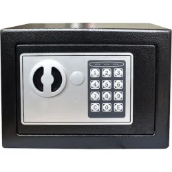 Powertech Χρηματοκιβώτιο με Ψηφιακό Κλείδωμα και Κλειδί Μ17xΠ23xΥ17cm Βάρους 2.18kg