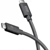 Goobay USB 3.0 Cable USB-C male - USB-C / DisplayPort 240W Μαύρο 1.2m (74376)