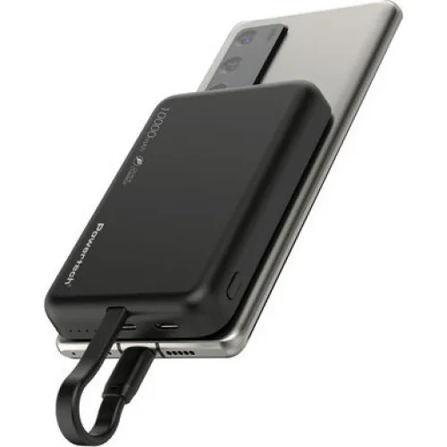 Powertech PT-1376 MagSafe Power Bank 10000mAh 20W Μαύρο