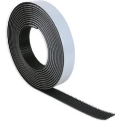 Powertech Αυτοκόλλητη Ταινία Χριτς Χρατς Μαύρη 2.5mx25mm