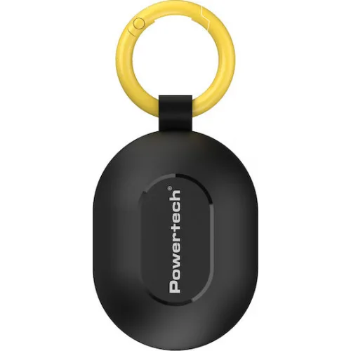 Powertech PT-1392 In-ear Bluetooth Handsfree Ακουστικά με Αντοχή στον Ιδρώτα και Θήκη Φόρτισης Μαύρα