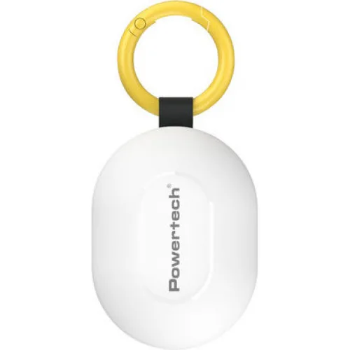 Powertech PT-1393 In-ear Bluetooth Handsfree Ακουστικά με Αντοχή στον Ιδρώτα και Θήκη Φόρτισης Λευκά