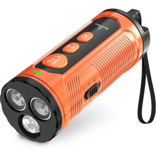 Powertech Συσκευή με Υπέρηχους Εκπαίδευσης Σκύλου σε Μαύρο χρώμα