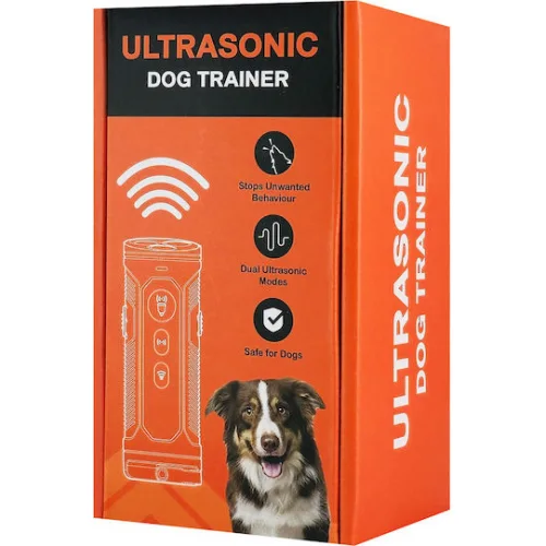 Powertech Συσκευή με Υπέρηχους Εκπαίδευσης Σκύλου σε Μαύρο χρώμα