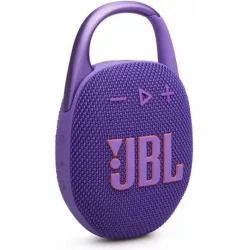 JBL Clip 5 Αδιάβροχο Ηχείο Bluetooth 7W με Διάρκεια Μπαταρίας έως 12 ώρες Μωβ