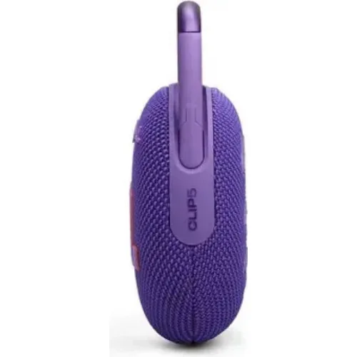 JBL Clip 5 Αδιάβροχο Ηχείο Bluetooth 7W με Διάρκεια Μπαταρίας έως 12 ώρες Μωβ