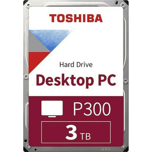 Toshiba P300 4TB HDD Σκληρός Δίσκος 3.5" SATA III 5400rpm με 128MB Cache για Desktop Bulk Toshiba P300 4TB HDD Σκληρός Δίσκος 3.5" SATA III 5400rpm με 128MB Cache για Desktop Bulk