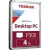 Toshiba P300 4TB HDD Σκληρός Δίσκος 3.5" SATA III 5400rpm με 128MB Cache για Desktop Bulk Toshiba P300 4TB HDD Σκληρός Δίσκος 3.5" SATA III 5400rpm με 128MB Cache για Desktop Bulk