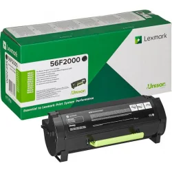 Lexmark 56F2000 Γνήσιο Toner Laser Εκτυπωτή Μαύρο Return Program 6000 Σελίδων