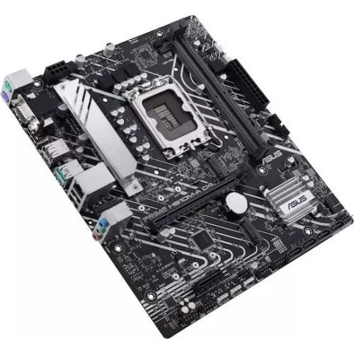 Asus Prime H610M-A D4-CSM Motherboard Micro ATX με Intel 1700 Socket 90MB19P0-M0EAYC
