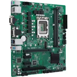 Asus Pro H610M-C D4-CSM Motherboard Micro ATX με Intel 1700 Socket 90MB1A30-M0EAYC