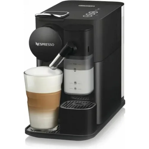 De'Longhi Lattissima One Καφετιέρα για Κάψουλες Nespresso Πίεσης 19bar με Αφρογαλιέρα Black