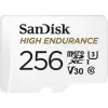 Sandisk High Endurance microSDXC 256GB Class 10 U3 V30 UHS-I με αντάπτορα
