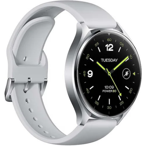 Xiaomi Watch 2 47mm Αδιάβροχο με Παλμογράφο (Silver)