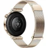 Huawei Watch GT 5 41mm Αδιάβροχο με Παλμογράφο (Gold Milanese Strap)