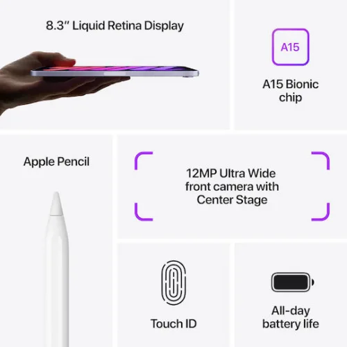 Apple iPad Mini 2021 8.3" (4GB/64GB) Pink