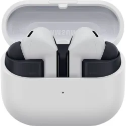 Samsung Galaxy Buds3 FE Bluetooth Handsfree Ακουστικά με Αντοχή στον Ιδρώτα και Θήκη Φόρτισης Γκρι