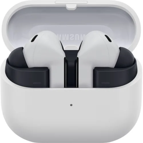 Samsung Galaxy Buds3 FE Bluetooth Handsfree Ακουστικά με Αντοχή στον Ιδρώτα και Θήκη Φόρτισης Γκρι