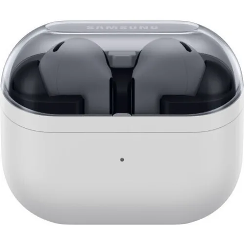 Samsung Galaxy Buds3 FE Bluetooth Handsfree Ακουστικά με Αντοχή στον Ιδρώτα και Θήκη Φόρτισης Γκρι