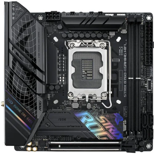 Asus ROG STRIX B760-I GAMING WIFI Motherboard Mini ITX με Intel 1700 Socket 90MB1D90-M0EAY0
