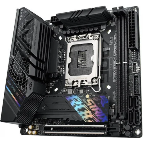 Asus ROG STRIX B760-I GAMING WIFI Motherboard Mini ITX με Intel 1700 Socket 90MB1D90-M0EAY0
