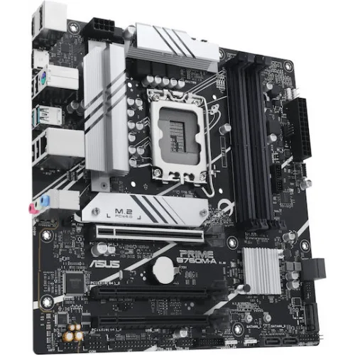 Asus Prime B760M-A-CSM Motherboard Micro ATX με Intel 1700 Socket