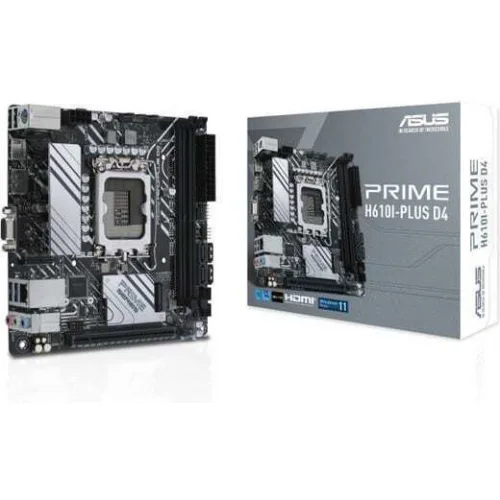 Asus Prime H610I-PLUS D4 Motherboard Mini ITX με Intel 1700 Socket 90MB1B20-M0EAYC