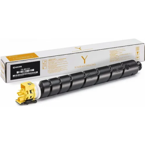 Kyocera TK-8515Y Γνήσιο Toner Laser Εκτυπωτή Κίτρινο Return Program 20000 Σελίδων (1T02NDANL0)