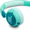 JBL JR320BT Ασύρματα / Ενσύρματα Παιδικά On Ear Ακουστικά με 50 ώρες Λειτουργίας και Quick Charge Πράσινα