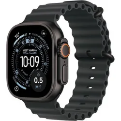 Apple Watch Ultra 3 Titanium 49mm Αδιάβροχο με eSIM και Παλμογράφο (Black Titanium Case with Black Ocean Band) Apple Watch Ultra 3 Titanium 49mm Αδιάβροχο με eSIM και Παλμογράφο (Black Titanium Case with Black Ocean Band)