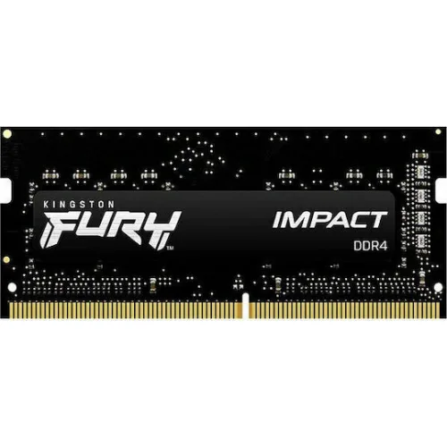 Kingston Fury Impact DDR4 με Module 1x8GB και Ταχύτητα 3200 για Laptop