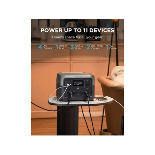 EcoFlow River 2 Max Power Station Χωρητικότητας 512Wh