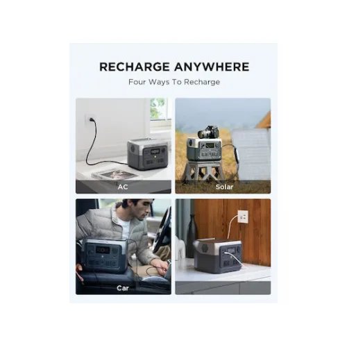 EcoFlow River 2 Max Power Station Χωρητικότητας 512Wh