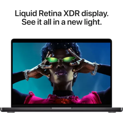 Apple MacBook Pro 14" 14.2" Retina Display 120Hz (M5-10-core/16GB/512GB SSD/10-Core GPU) Space Black (GR Keyboard) Apple MacBook Pro 14" 14.2" Retina Display 120Hz (M5-10-core/16GB/512GB SSD/10-Core GPU) Space Black (GR Keyboard)