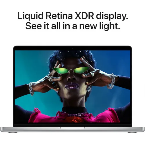 Apple MacBook Pro 14" 14.2" Retina Display 120Hz (M5-10-core/16GB/512GB SSD/10-Core GPU) Silver (GR Keyboard)