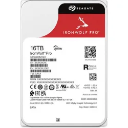 Seagate IronWolf Pro 16TB HDD Σκληρός Δίσκος 3.5" SATA III 7200rpm με 256MB Cache για NAS Seagate IronWolf Pro 16TB HDD Σκληρός Δίσκος 3.5" SATA III 7200rpm με 256MB Cache για NAS
