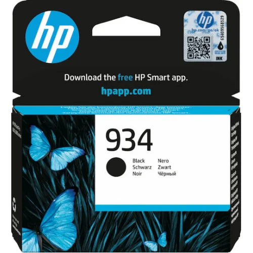 HP 934 Γνήσιο Μελάνι Εκτυπωτή InkJet Μαύρο (C2P19AE)