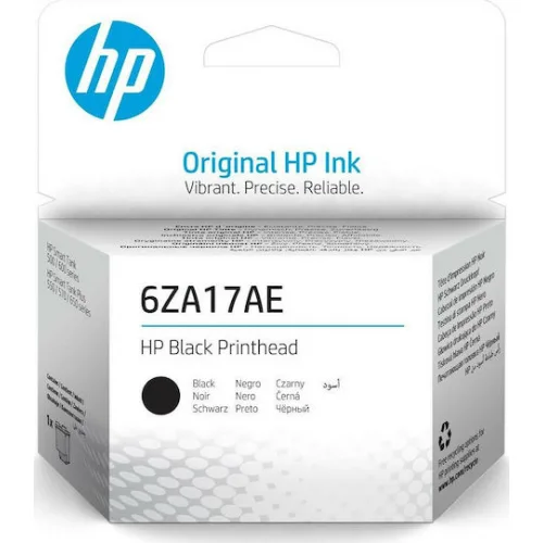 HP Γνήσιο Μελάνι Εκτυπωτή InkJet Μαύρο (6ZA17AE)