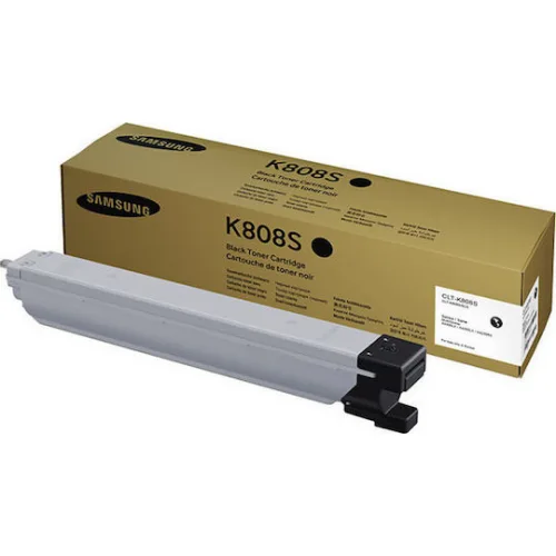 Samsung CLT-K808S Γνήσιο Toner Laser Εκτυπωτή Μαύρο 23000 Σελίδων (SS600A)