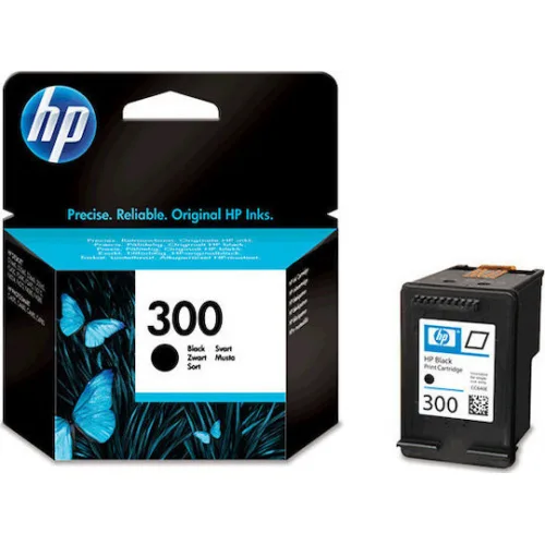 HP 300 Γνήσιο Μελάνι Εκτυπωτή InkJet Μαύρο (CC640EE)