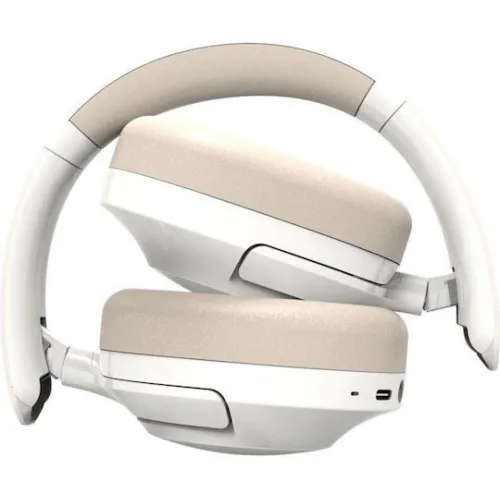 Creative Zen Hybrid 2 Ασύρματα / Ενσύρματα Over Ear Ακουστικά με 67 ώρες Λειτουργίας και Quick Charge Cream Creative Zen Hybrid 2 Ασύρματα / Ενσύρματα Over Ear Ακουστικά με 67 ώρες Λειτουργίας και Quick Charge Cream