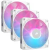 Corsair iCue Link RX120 Case Fan με RGB Φωτισμό και Σύνδεση 4-Pin PWM 3τμχ Λευκό
