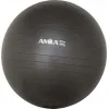 AMILA Μπάλα Pilates 65cm , 1.4kg σε Μαύρο Χρώμα Bulk