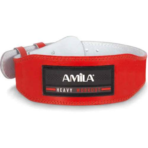 AMILA Ζώνη Μέσης Άρσης Βαρών Δερμάτινη