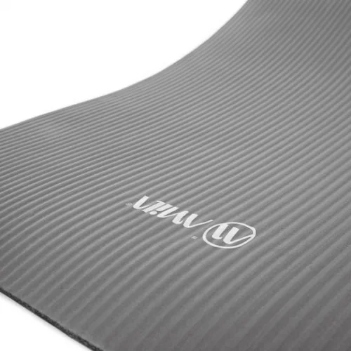 AMILA Στρώμα Γυμναστικής Yoga/Pilates Γκρι (183x63cm)