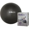 AMILA Μπάλα Pilates 55cm , 1kg σε Μαύρο Χρώμα
