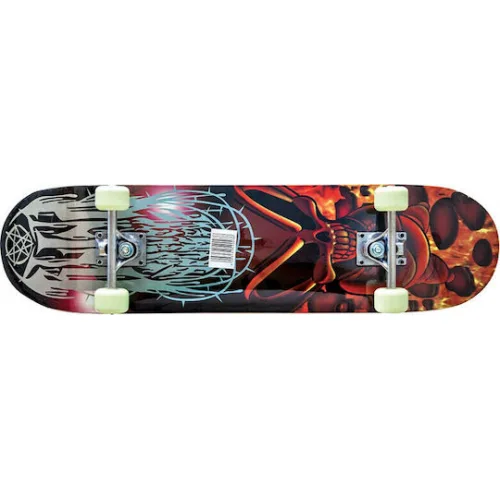AMILA Skatebird Skull 7.87" Complete Shortboard Πολύχρωμο